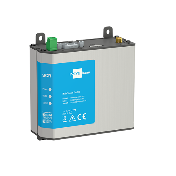 SCR Serien - basvarianten men ändå full av funktionalitet, en komplett IoT-router.