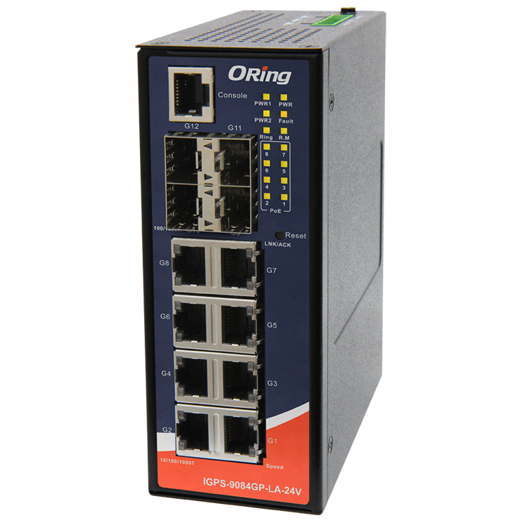 IGPS-9084GP-LA-24V PoE