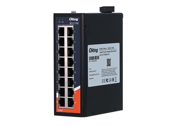 IES-C1160 16-portars Switch