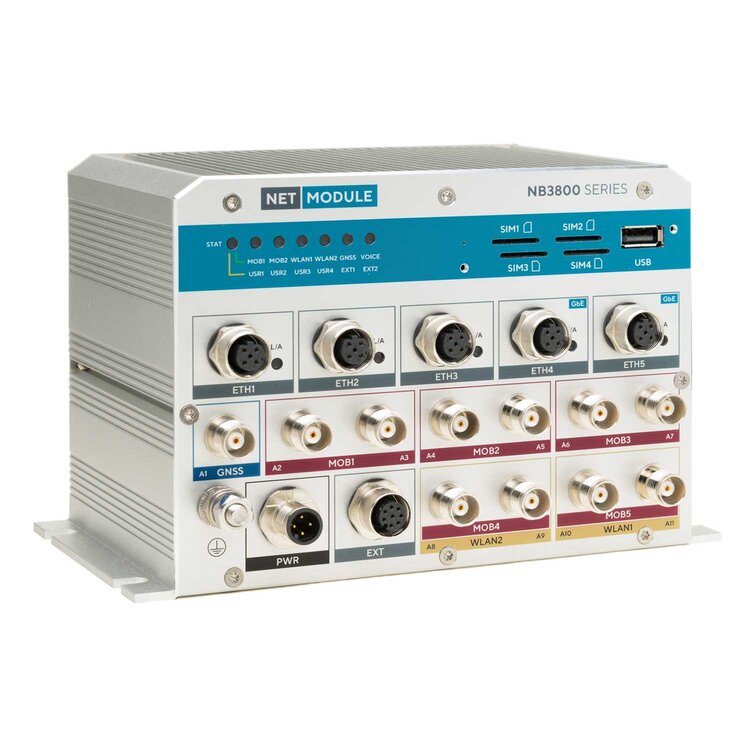 NB3700/3800 Serien - Routrar anpassar för järnvägsapplikationer