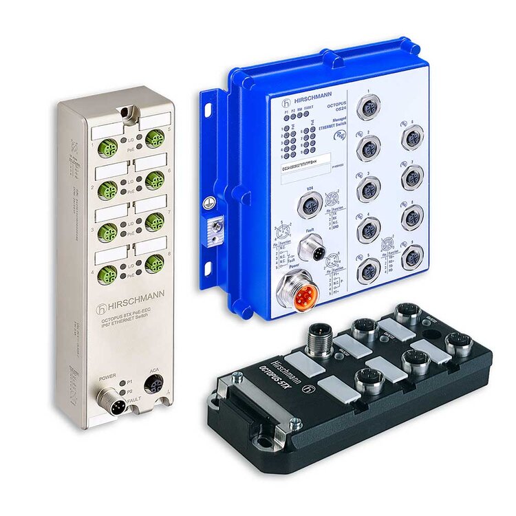 OCTOPUS Serien - IP-klassad switch